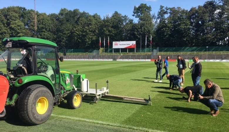 UV-C Fungus Treatment Unit Demo Day at FC Cologne