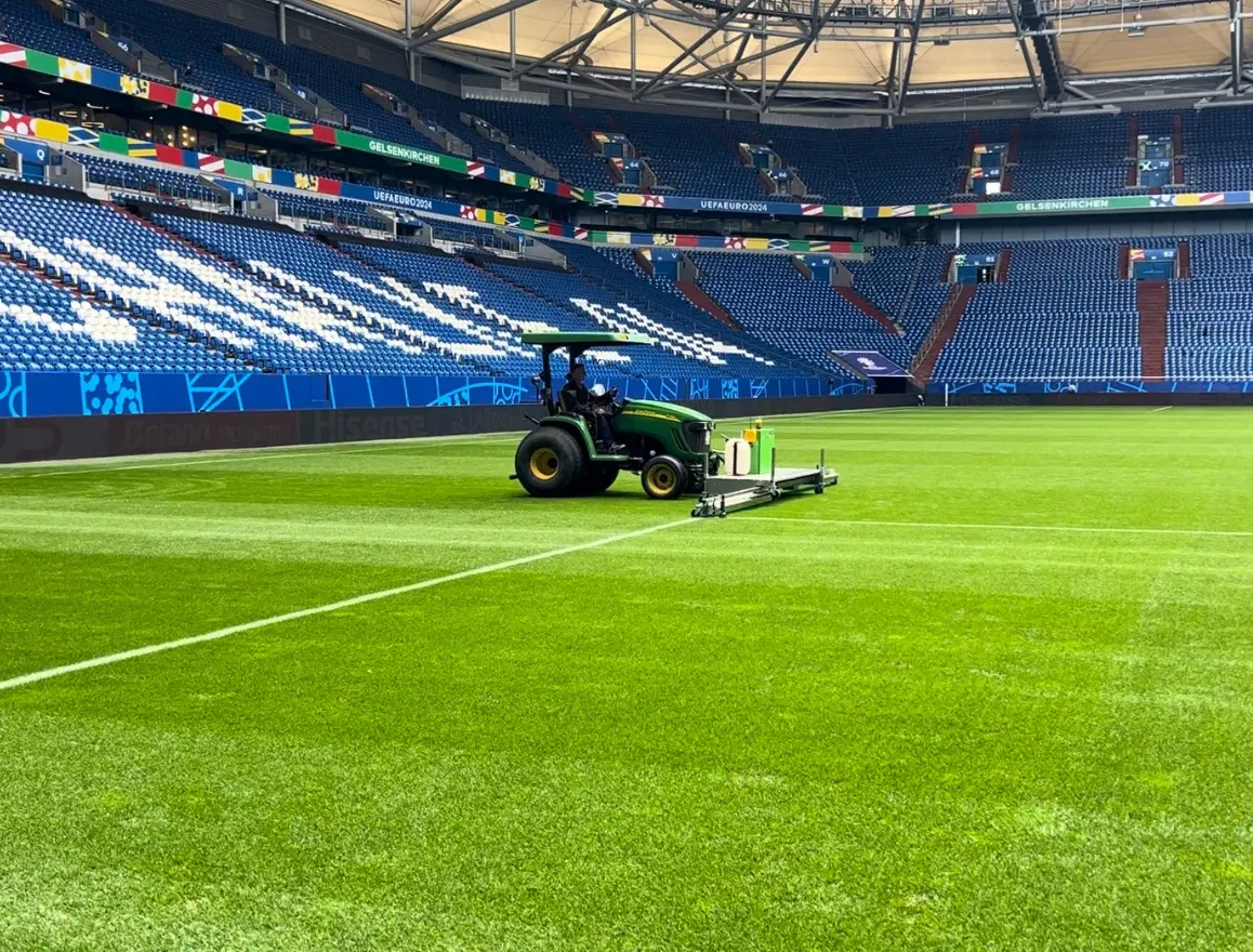 Innovative Turf Care for the 2024 European Championship in the Veltins Arena