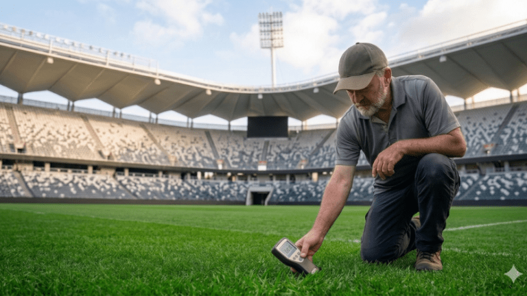 Turf Measruments at stadium