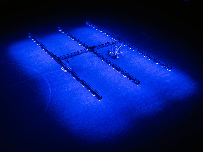 RML 400 blue light